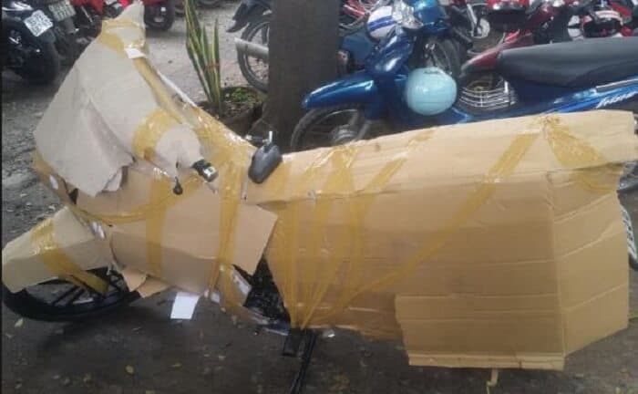 Dịch vụ vận chuyển xe máy Bắc Nam bằng tàu hỏa