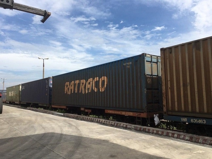 Dịch vụ tàu container chở hàng Bắc Nam DƯỚI 40 GIỜ bằng đường sắt
