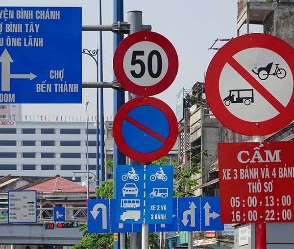 Quy định cấm tải trọng vào nội thành TPHCM là như thế nào?