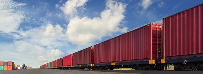 Dịch vụ vận chuyển Giày, Dép đi Trung Quốc bằng Container đường sắt uy tín, giá rẻ