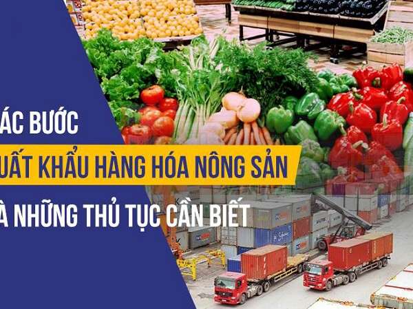 Thủ tục xuất khẩu nông sản sang Trung Quốc ra sao năm 2022?