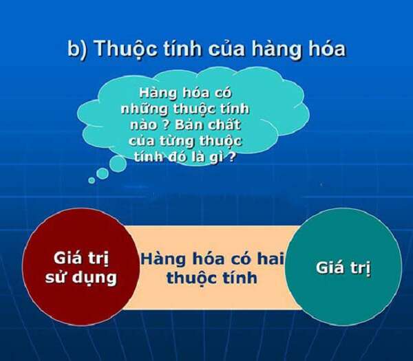 Hàng hóa có hai thuộc tính là gì? Có những loại thuộc tính nào?
