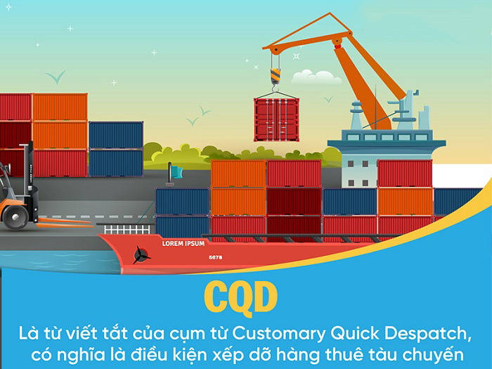 CQD là gì? Cùng tìm hiểu điều kiện CQD trong thuê tàu biển