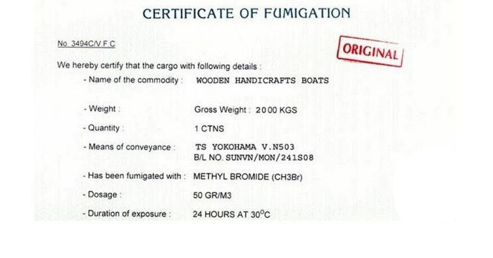 Fumigation Certificate là gì? Quy định chi tiết như thế nào?