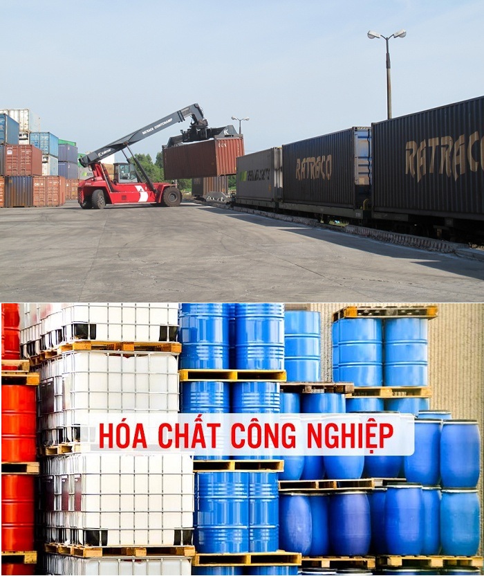 Dịch vụ vận chuyển hóa chất nhập khẩu từ Trung Quốc bằng đường sắt