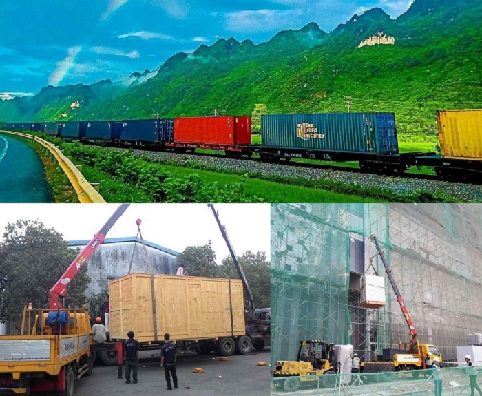 Dịch vụ vận chuyển máy móc từ Trung Quốc bằng đường sắt