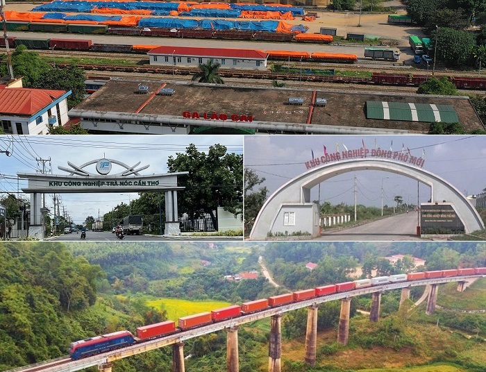 Cước chuyển hàng từ Cần Thơ đi Lào Cai bằng Container đường sắt