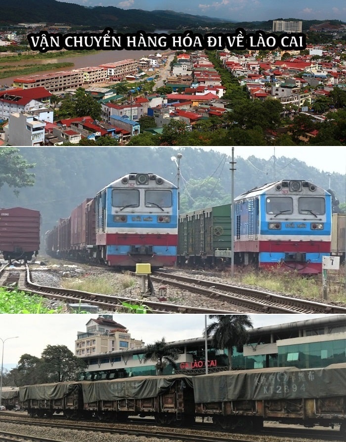 Giá cước chuyển hàng từ Đồng Nai đi Lào Cai bằng đường sắt
