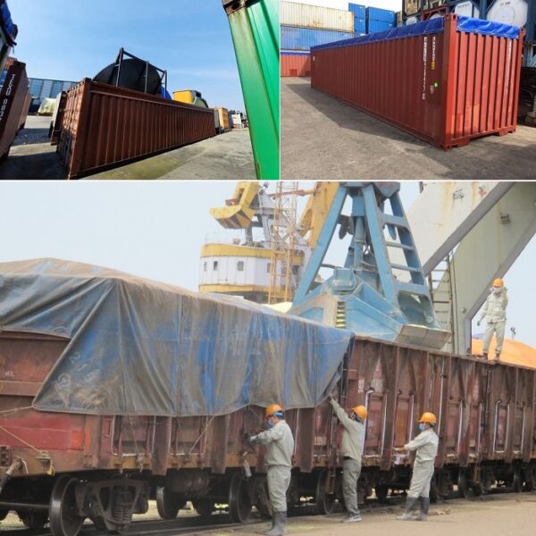 Dịch vụ vận chuyển hàng bằng Container Open Top đường sắt Bắc Nam