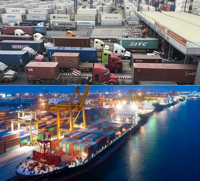 Giá cước vận chuyển Container bằng đường biển chi tiết 2023