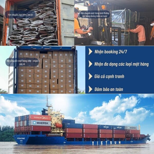 Dịch vụ vận chuyển hàng hóa bằng đường biển Bắc Nam giá rẻ