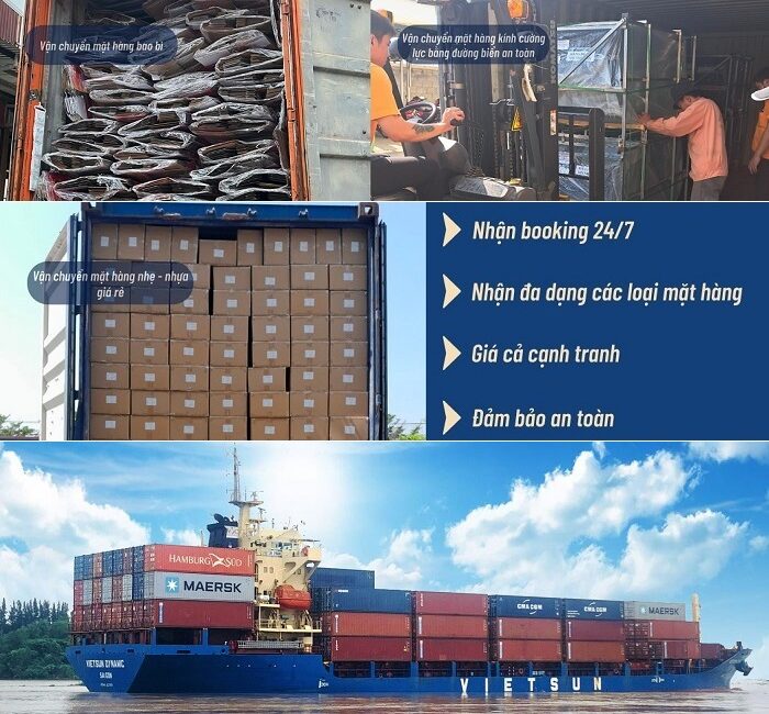 Dịch vụ vận chuyển hàng hóa bằng đường biển Bắc Nam giá rẻ