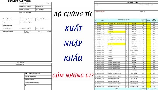 1 bộ chứng từ nhập khẩu gồm những gì? Cùng tìm hiểu chi tiết