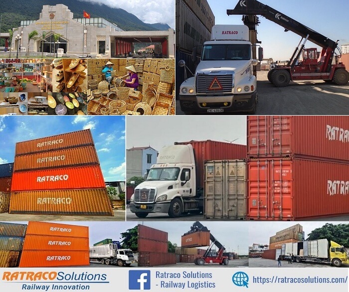 Nhận vận chuyển Container từ Hà Nội đi Viêng Chăn nhanh chóng, giá rẻ