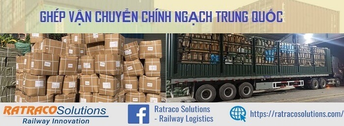 Dịch vụ ghép container chính ngạch Trung - Việt bằng đường sắt trọn gói từ A-Z