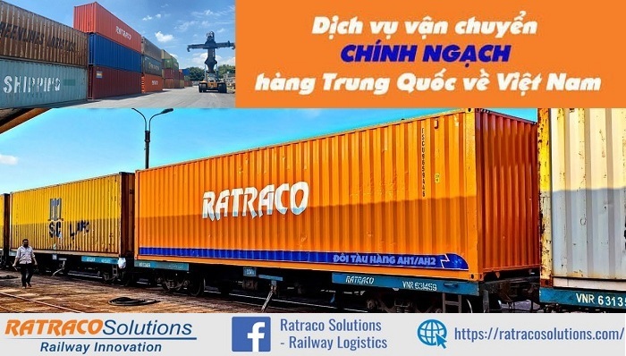 Dịch vụ ghép container chính ngạch Trung - Việt bằng đường sắt trọn gói từ A-Z