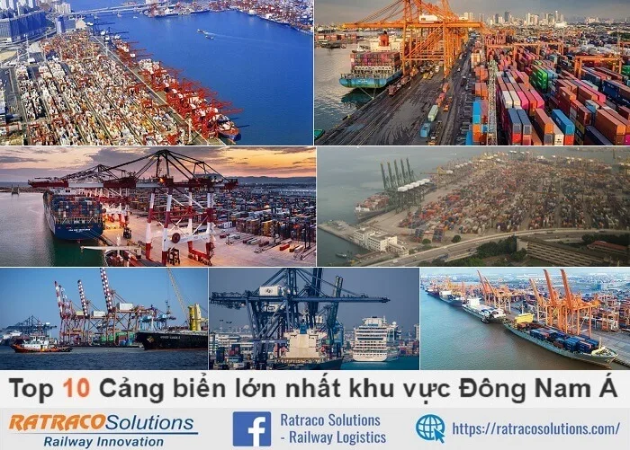 Top 10 cảng biển lớn nhất Đông Nam Á cho tới năm 2023