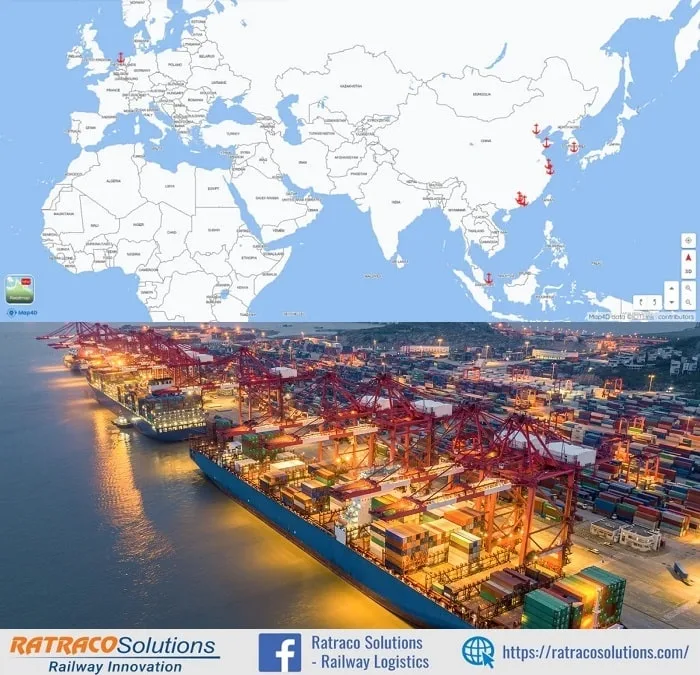 Top 10 cảng biển lớn nhất thế giới và tầm quan trọng trong vận tải biển