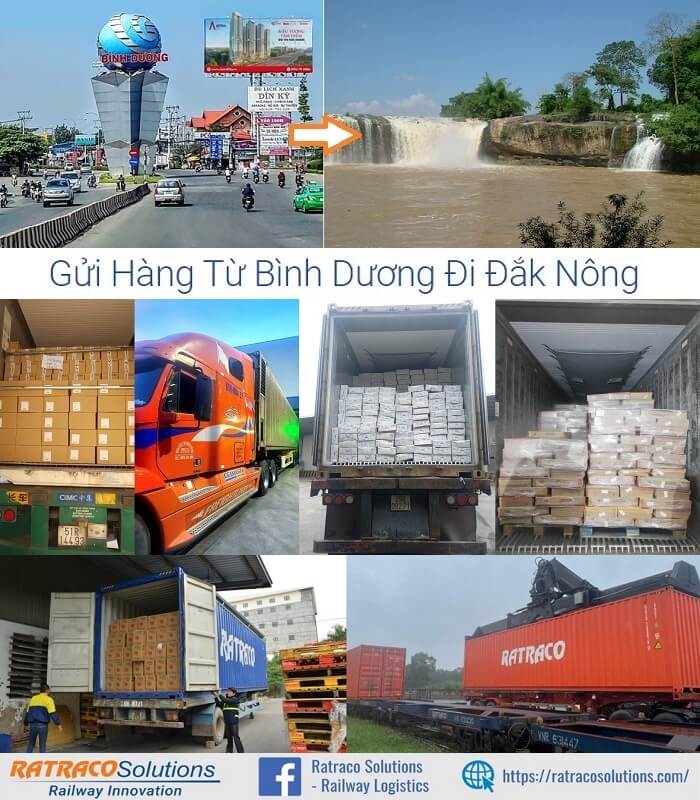 Hỗ trợ gửi hàng từ Bình Dương đi Đắk Nông bằng Container giá rẻ