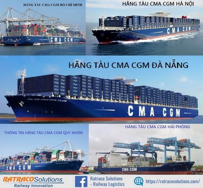 Hãng tàu CMA CGM của nước nào? Có bao nhiêu tàu?