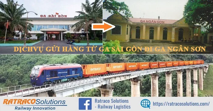 Nhận gửi hàng hóa từ ga Sài Gòn đi ga Ngân Sơn uy tín