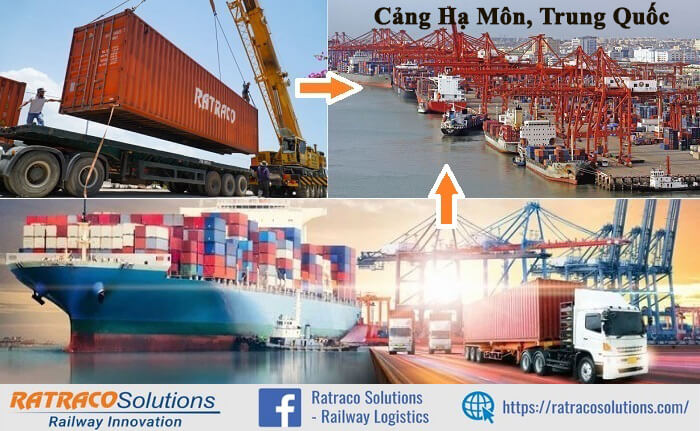Giá cước chuyển hàng từ cảng Cát Lái đi cảng Hạ Môn