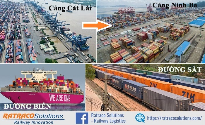 Nhận chuyển hàng từ cảng Cát Lái đi cảng Ninh Ba giá rẻ