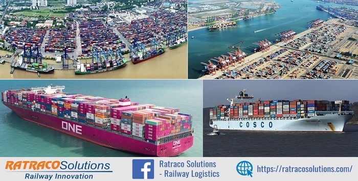 Vận chuyển hàng từ cảng Cát Lái đi cảng Thiên Tân giá tốt