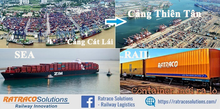 Vận chuyển hàng từ cảng Cát Lái đi cảng Thiên Tân giá tốt