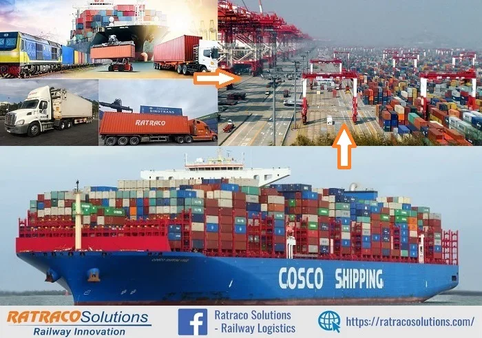 Giá chuyển hàng từ cảng Cát Lái đi cảng Thượng Hải 2024