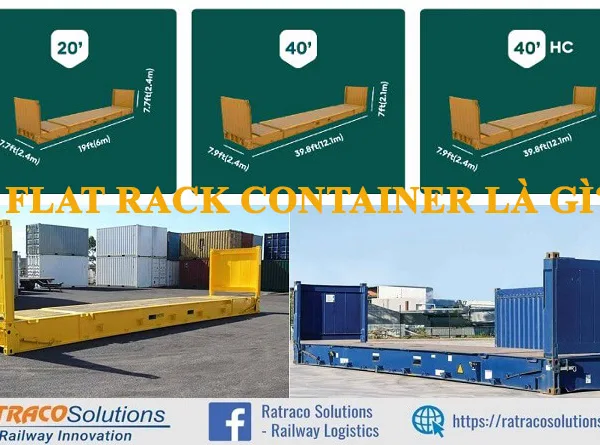 Flat Rack Container là gì? Được ứng dụng như thế nào?