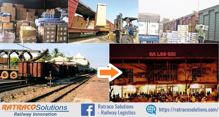 Vận chuyển hàng Container từ ga Bình Thuận đi ga Lào Cai