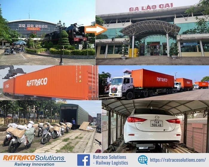 Giá vận chuyển hàng Container từ ga Đà Nẵng đi ga Lào Cai