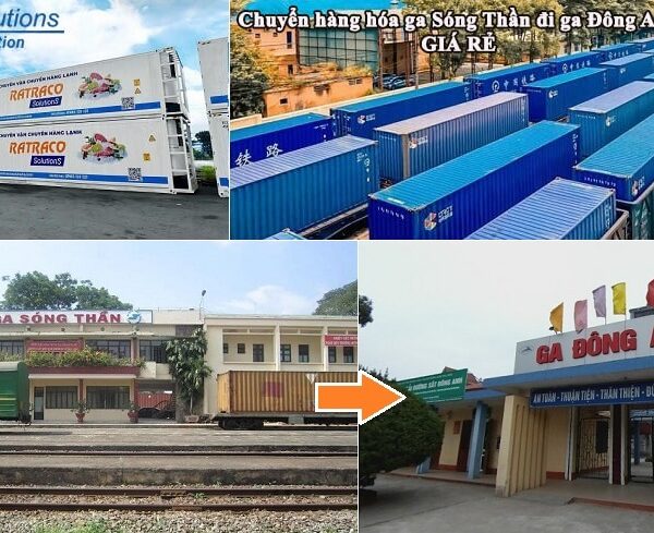 Đơn vị vận chuyển hàng hóa từ ga Sóng Thần đi ga Đông Anh uy tín