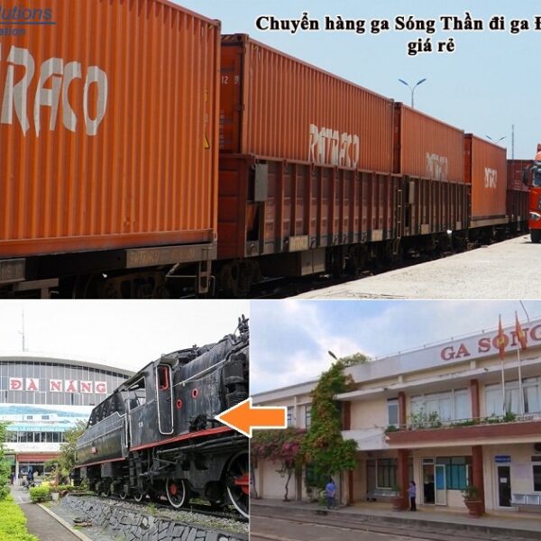 Dịch vụ vận chuyển hàng hóa từ ga Sóng Thần đi ga Đà Nẵng