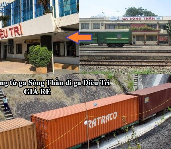 Nhận chuyển hàng từ ga Sóng Thần đi ga Diêu Trì giá rẻ