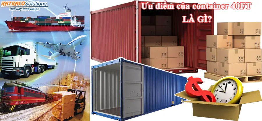 Tìm hiểu Container 40 feet chở được bao nhiêu tấn?