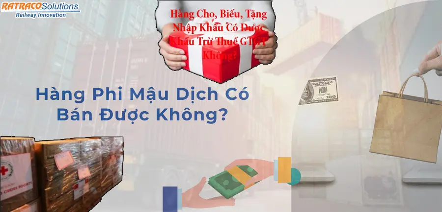 Hàng phi mậu dịch có được bán không, có đóng thuế không?