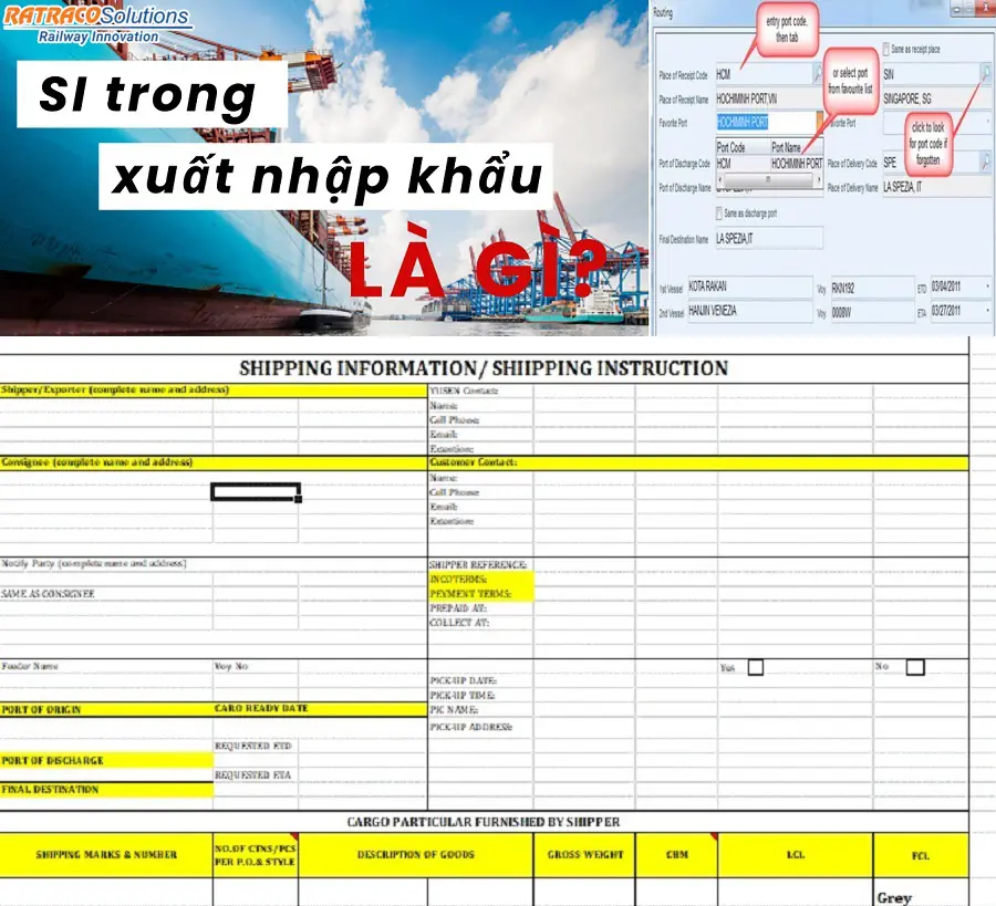 SI là gì trong xuất nhập khẩu? Có quan trọng không?