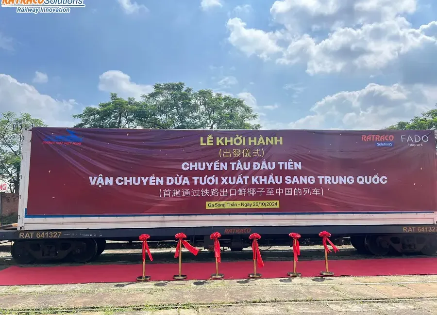 Vận chuyển dừa đi Trung Quốc