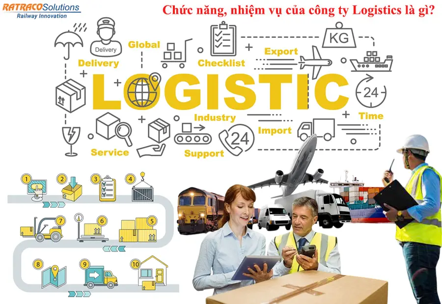 Chức năng nhiệm vụ của công ty Logistics là gì?