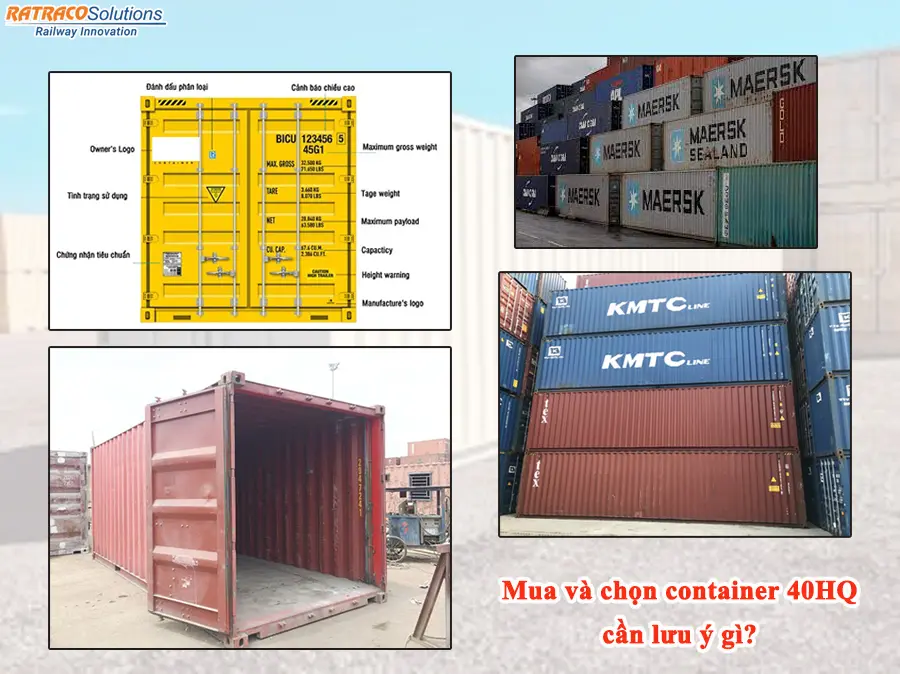 Container 40HQ là gì? Thường được sử dụng khi nào?