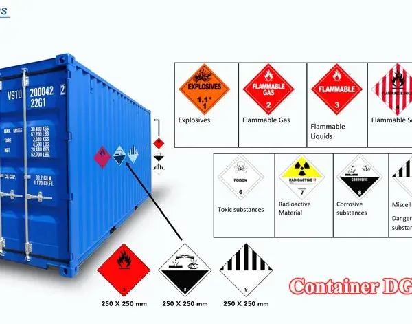 Container DG là gì? Được quy định như thế nào?