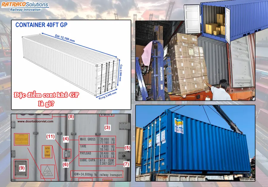 Container GP là gì? Quy định sử dụng Container GP ra sao?