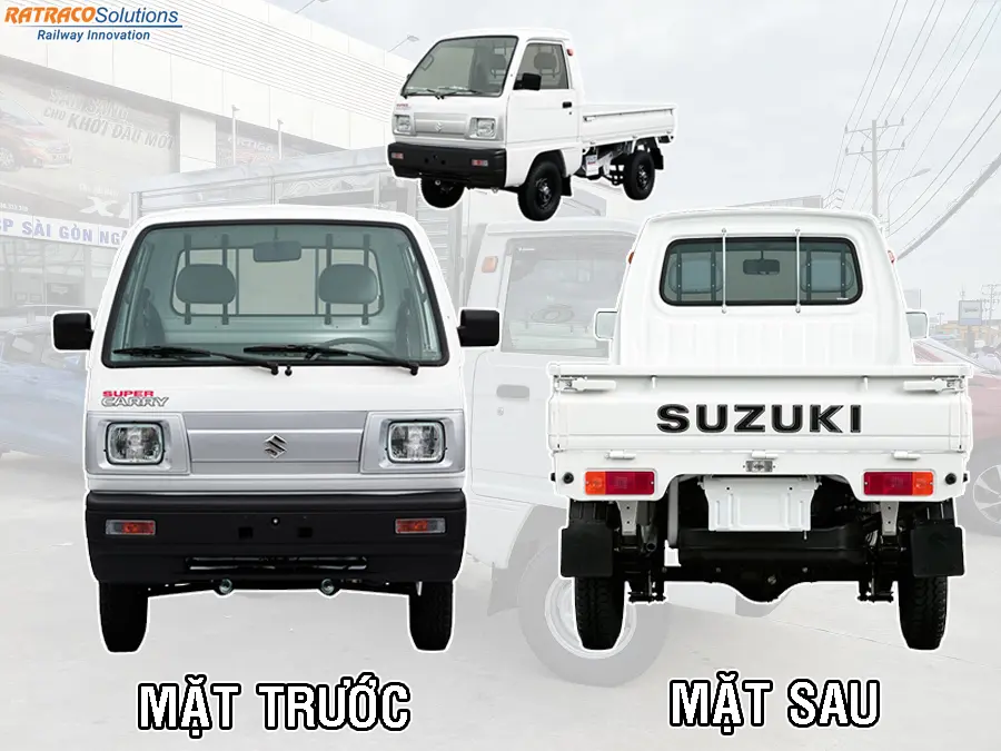 Tìm hiểu kích thước thùng xe Suzuki 500kg bao nhiêu?