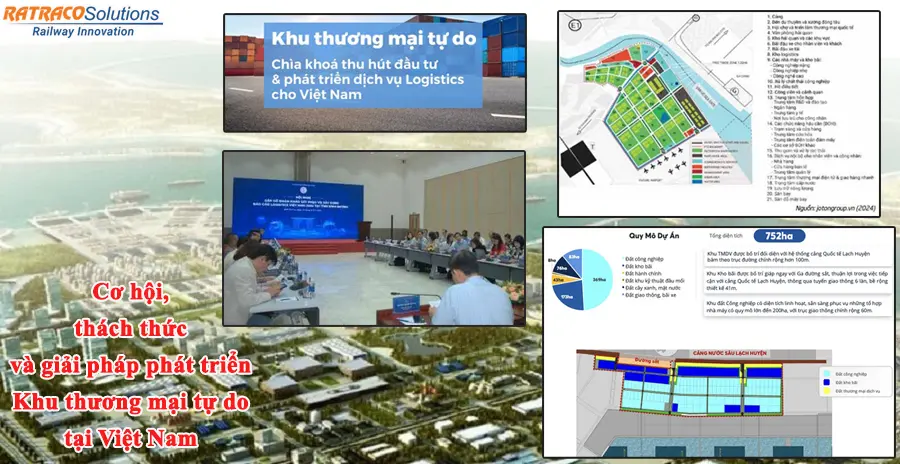 Báo cáo Logistics Việt Nam 2024 với việc phát triển Khu thương mại tự do