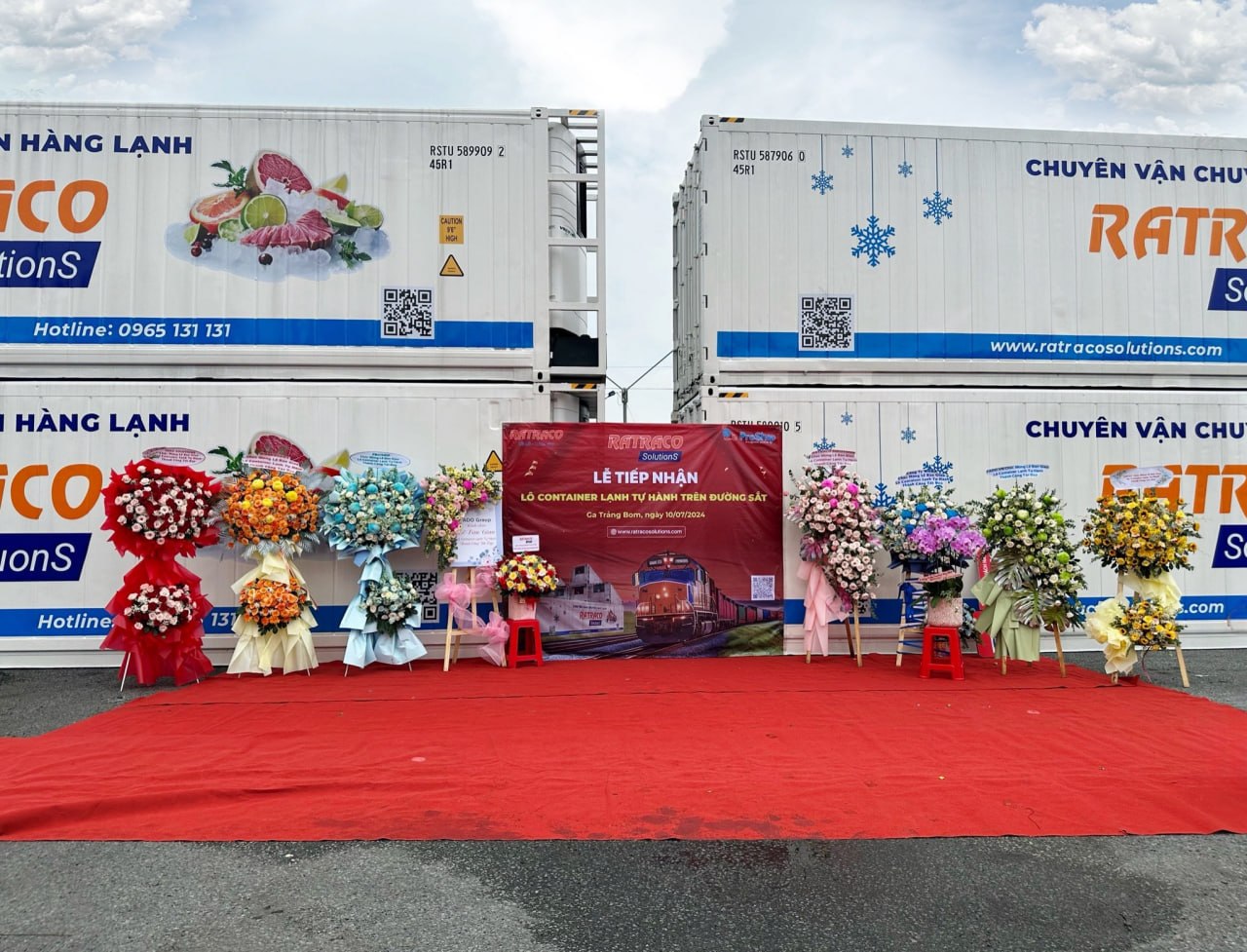 tiêp nhận container lạnh